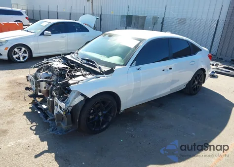 2022 Honda Civic Sport z USA, uszkodzony, nr VIN 2HGFE2F58NH535818